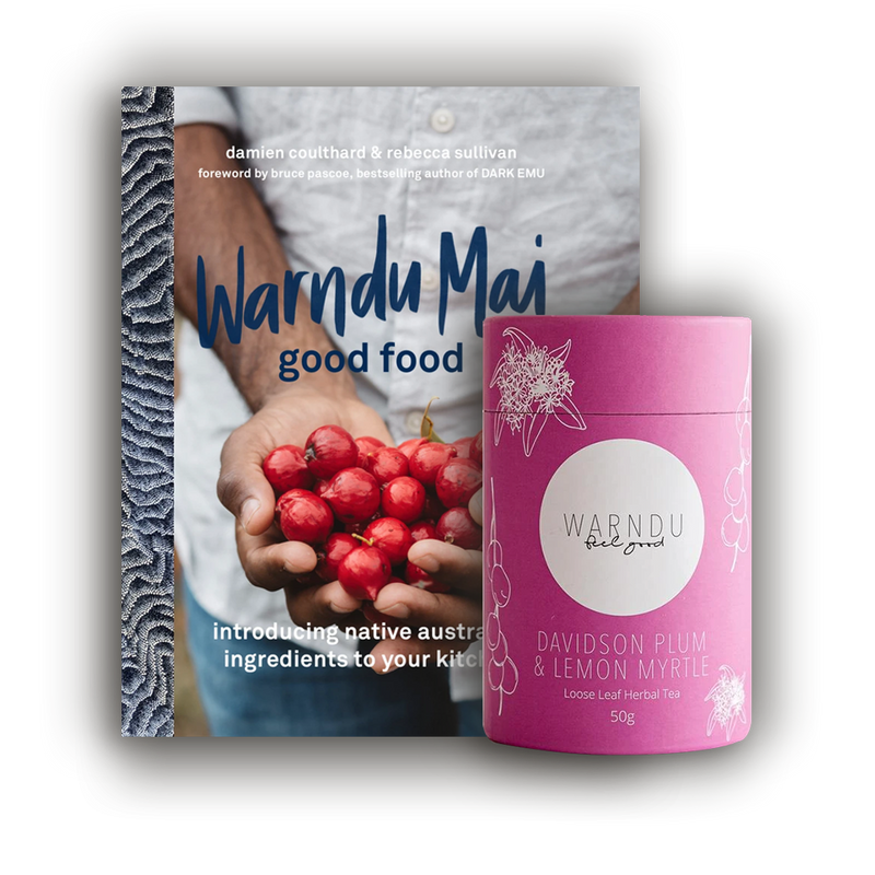 Warndu Mai Tea Pack with Davidson Plum and Lemon Myrtle Tea | Warndu Australian Native Food
