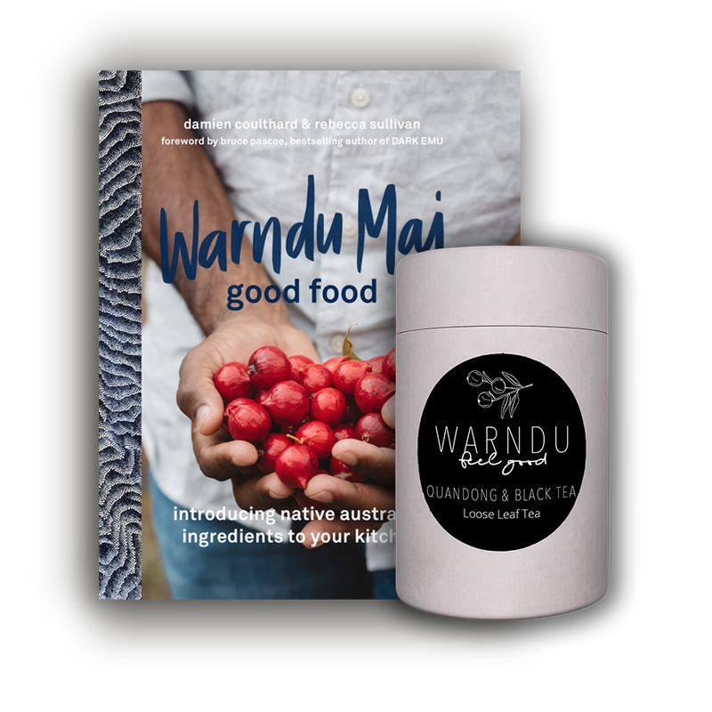 Warndu Mai Tea Pack with Quandong and Black Tea | Warndu Australian Native Food