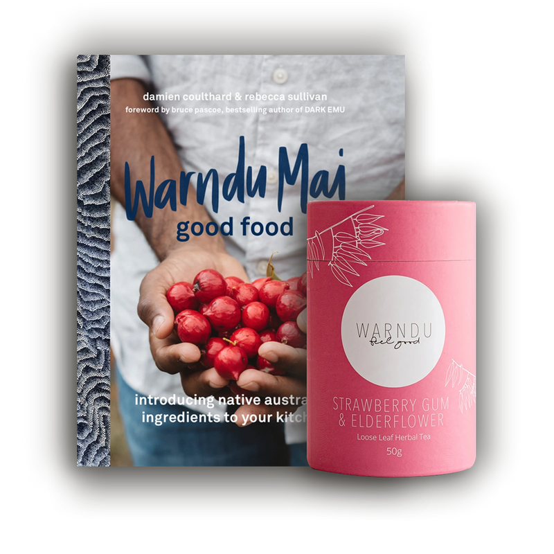 Warndu Mai Tea Pack with Strawberry Gum and Elderflower Tea | Warndu Australian Native Food