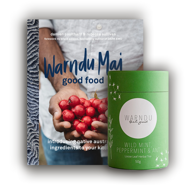 Warndu Mai Tea Pack with Wild Mint and Ant Tea | Warndu Australian Native Food