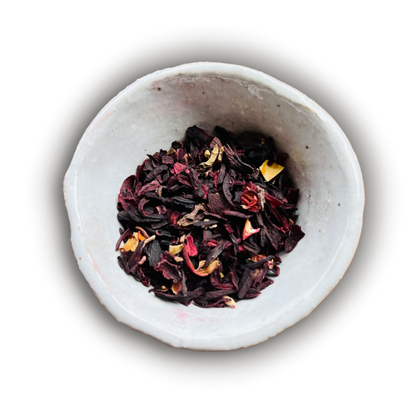 Hibiscus Rosella Petals in spice pot | Warndu Australian Native Food