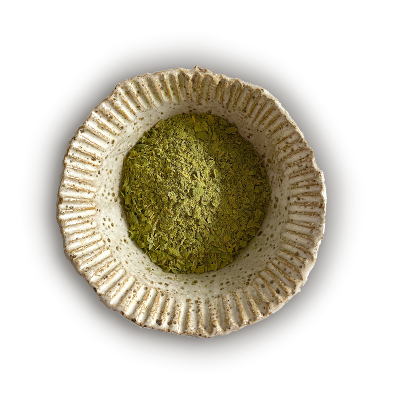 Warndu Australian Native, Lemon Myrtle ~ Whole leaf, dried and ground. 50g.