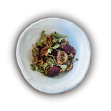 Quandong and Lemon Myrtle Loose Leaf Tea in spice pot  | Warndu