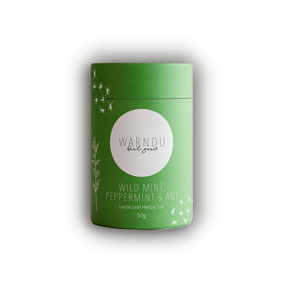 Wild Mint, Peppermint and Green Ant Loose Leaf Tea Warndu